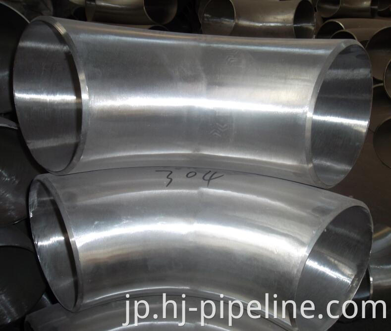 SS304 pipe elbow